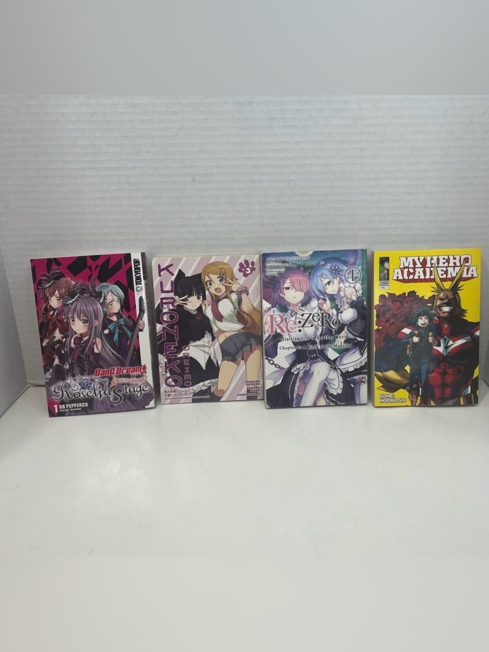 MANGA books lot graphic novels comic books lot of 4 anime